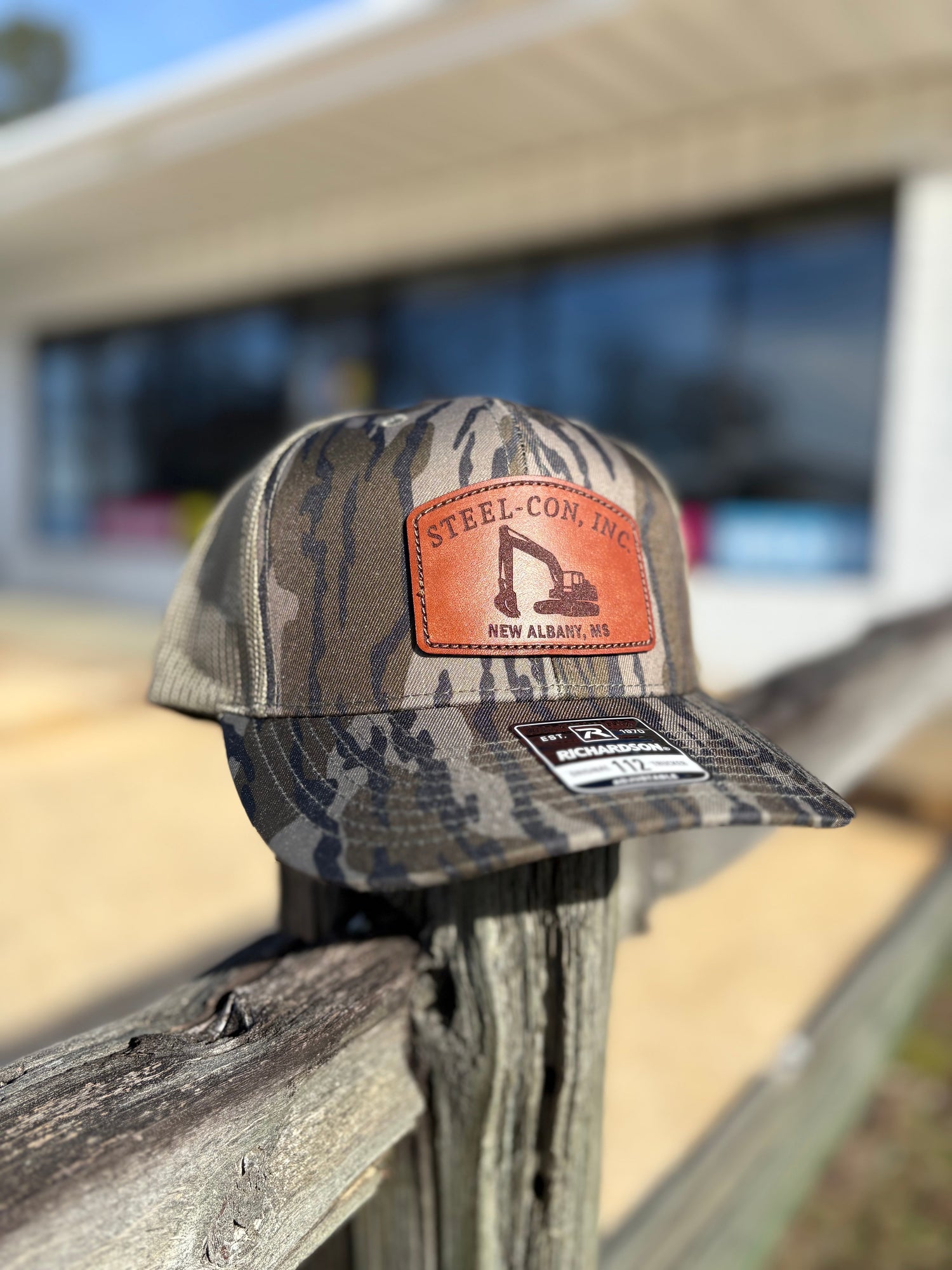 Leather Patch Hats