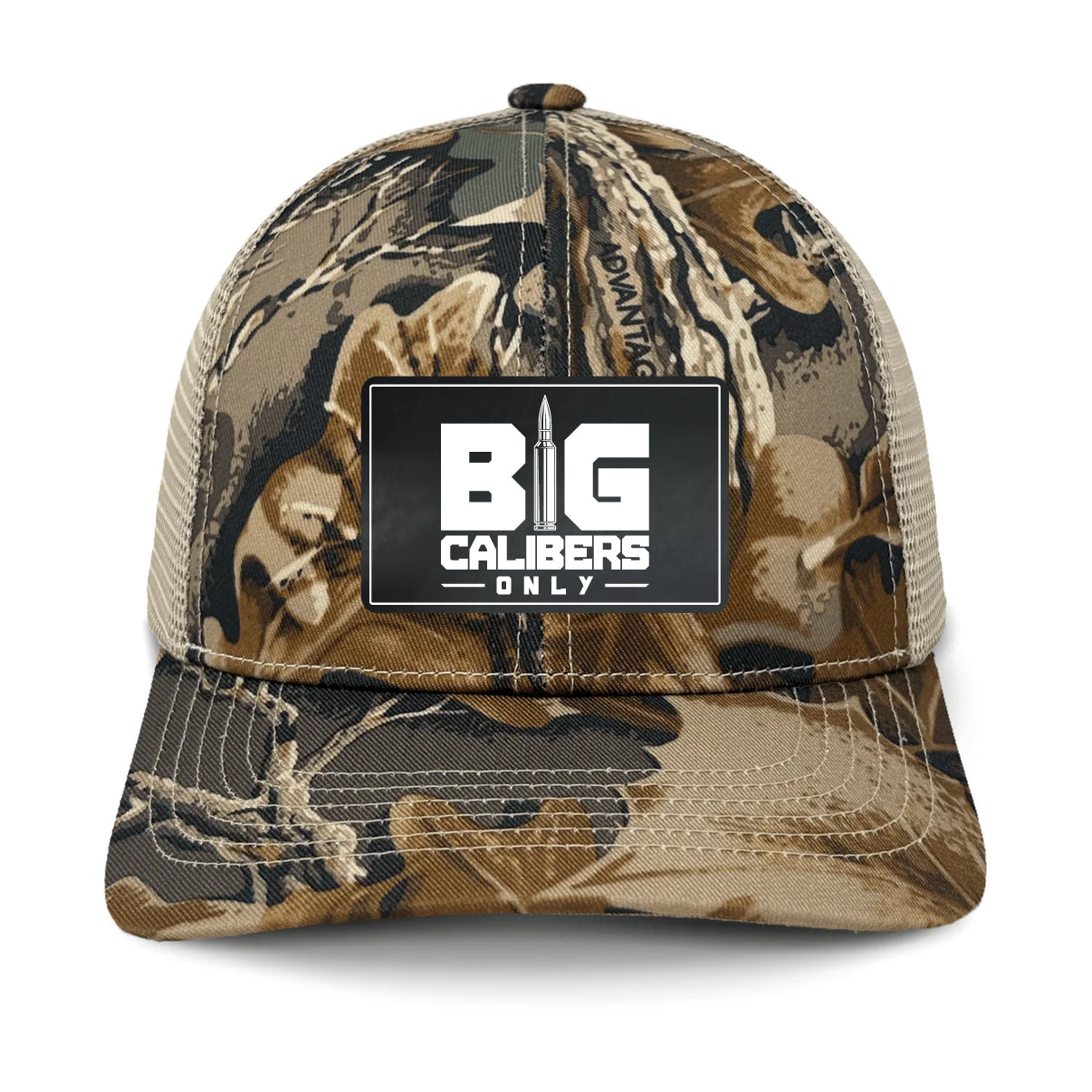 Big Calibers Only Leather Patch Hat